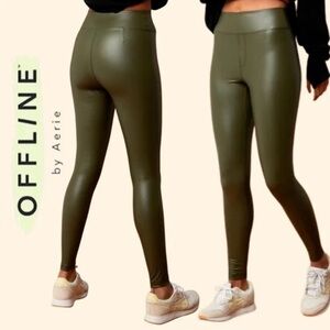 Aerie Olive Green Leggings